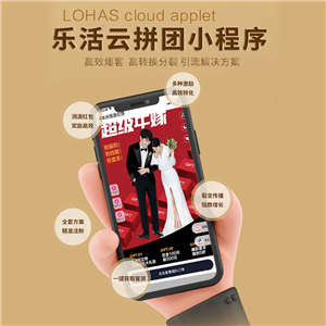 乐活云超级大拼团拓客系统